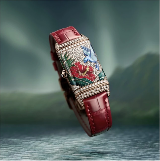 Reverso One Hibiscus Rosa腕表